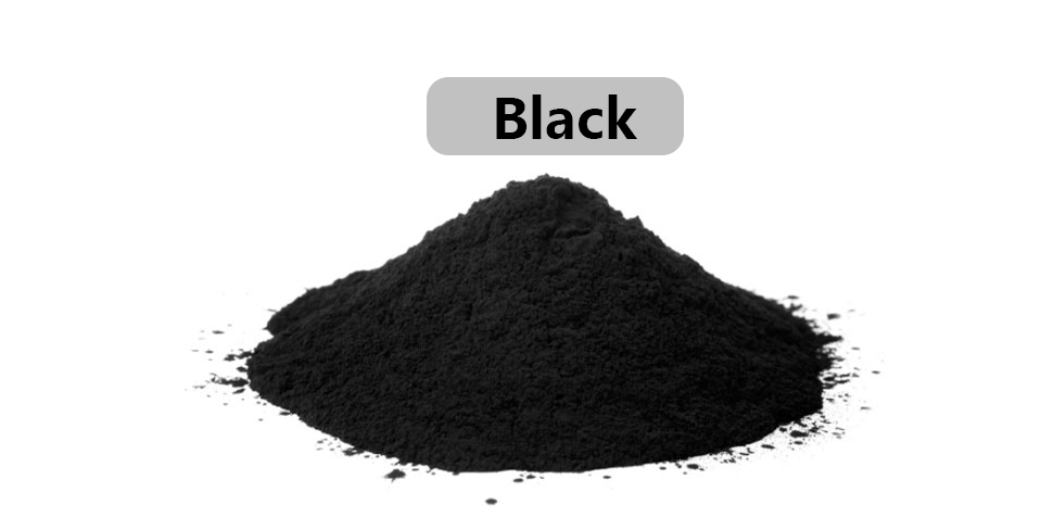 black DTF powder