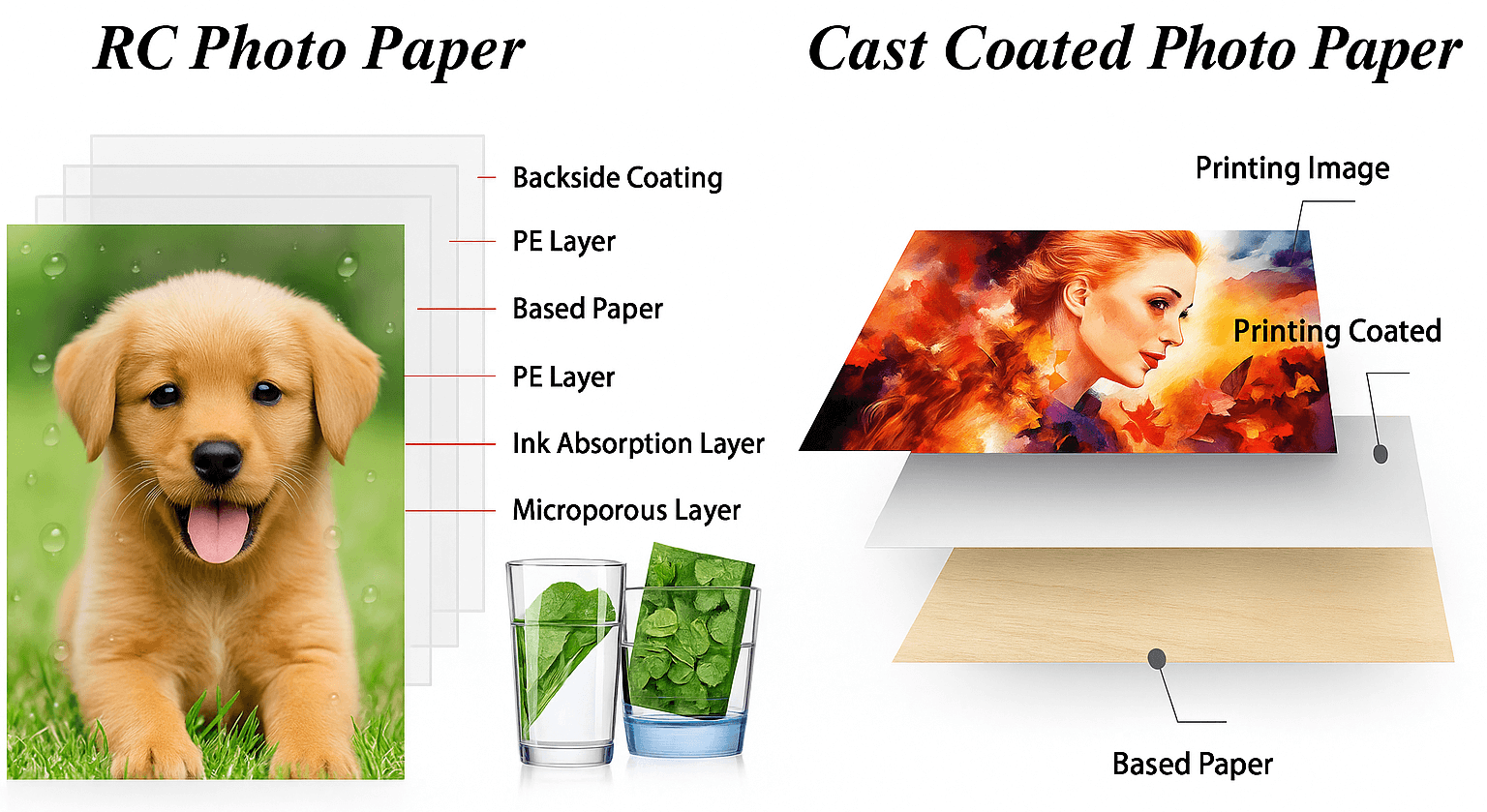 RC vs. Cast Coated